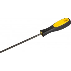 Напильник STAYER 16605-15-1 "PROFI" круглый, с двухкомпонентной рукояткой, № 1, 150мм 